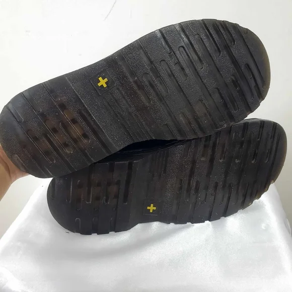 Dr. Martens Black Leather Orson Shoes 9M 10W - Picture 9 of 13